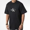 Meilleure affaire 🤩 Tee 👕 Shirt Oversize Large Archival Monologo 2516 Noir de Calvin Klein 🎁