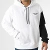 Meilleure affaire 🛒 Sweat Capuche Stacked Colorblock 1892 Blanc de Calvin Klein 🎁