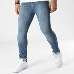 Top 10 👍 Jean Skinny 1448 Bleu Denim de Calvin Klein 🎉