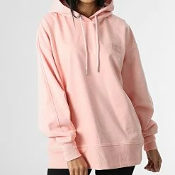 Tout neuf ❤️ Sweat Capuche Femme 9754 Rose de Calvin Klein ⭐ -France Calvin Klein Soldes 2024 calvin klein 345617 J20J219754 TKY 20221108T140104 03