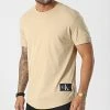 Meilleure vente 😀 Tee 👕 Shirt 5319 Beige de Calvin Klein 🔥