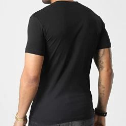 Promo 🤩 Tee 👕 Shirt 0806 Noir de Calvin Klein ✨ -France Calvin Klein Soldes 2024 calvin klein 345708 J30J320806 0GQ 20221104T144502 04