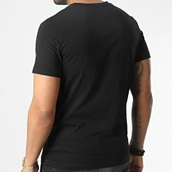 Meilleure vente 😉 Tee 👚 Shirt 2504 Noir de Calvin Klein 👍 -France Calvin Klein Soldes 2024 calvin klein 345721 J30J322504 BEH 20221104T152618 04