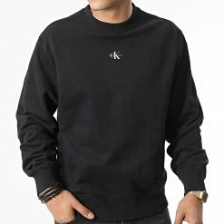 Nouveau 🥰 Sweat Crewneck Micro Monologo 2534 Noir de Calvin Klein 🎁 6 Nouveau 🥰 Sweat Crewneck Micro Monologo 2534 Noir de Calvin Klein 🎁 -France Calvin Klein Soldes 2024 calvin klein 345729 J30J322534 BEH 20221108T155827 03