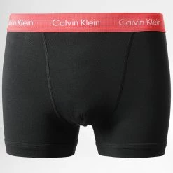 Promo ❤️ Lot De 3 Boxers Cotton Stretch U2662G Noir de Calvin Klein 👍 -France Calvin Klein Soldes 2024 calvin klein 345902 U2662G 6GS 20221111T160524 04