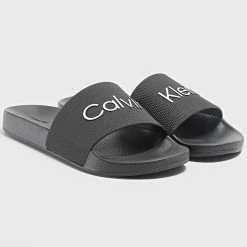 De gros ❤️ Claquettes Pool Slide 1000 Ck Black de Calvin Klein 👍