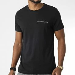 Sortie 🥰 Tee 👚 Shirt 2547 Noir de Calvin Klein ❤️
