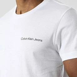 Budget ✨ Tee 👚 Shirt 2547 Blanc de Calvin Klein 💯 5 Budget ✨ Tee 👚 Shirt 2547 Blanc de Calvin Klein 💯 -France Calvin Klein Soldes 2024 calvin klein 346088 J30J322547 YAF 20221031T144947 02