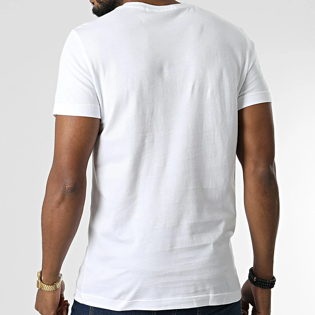 Budget ✨ Tee 👚 Shirt 2547 Blanc de Calvin Klein 💯 4 Budget ✨ Tee 👚 Shirt 2547 Blanc de Calvin Klein 💯 – Image 4