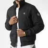De gros 🔔 Veste Zippée 2494 Noir de Calvin Klein 🎉