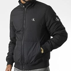 De gros 🔔 Veste Zippée 2494 Noir de Calvin Klein 🎉 -France Calvin Klein Soldes 2024 calvin klein 346089 J30J322494 BEH 20221031T150141 03