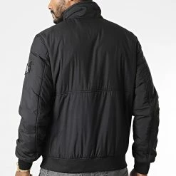 De gros 🔔 Veste Zippée 2494 Noir de Calvin Klein 🎉 -France Calvin Klein Soldes 2024 calvin klein 346089 J30J322494 BEH 20221031T150143 04