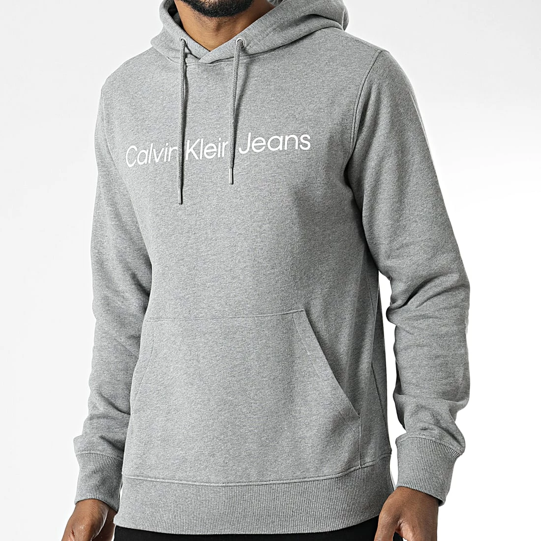 Bon marché 🔔 Sweat Capuche Institutional 2551 Gris Chiné de Calvin Klein 🧨 1 Bon marché 🔔 Sweat Capuche Institutional 2551 Gris Chiné de Calvin Klein 🧨