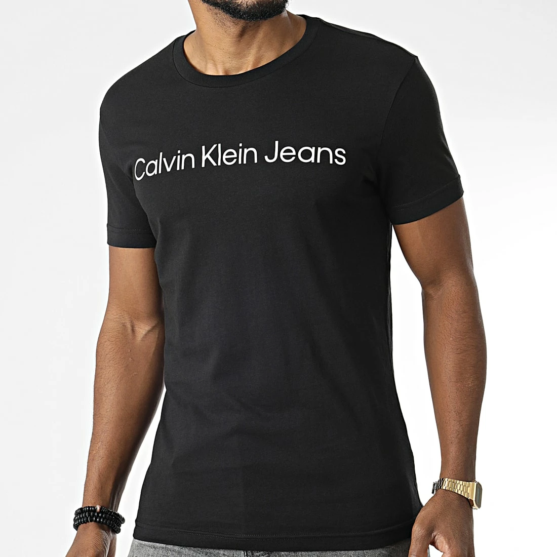 Vente flash ❤️ Tee 👚 Shirt Institutional 2552 Noir de Calvin Klein 😉 1 Vente flash ❤️ Tee 👚 Shirt Institutional 2552 Noir de Calvin Klein 😉