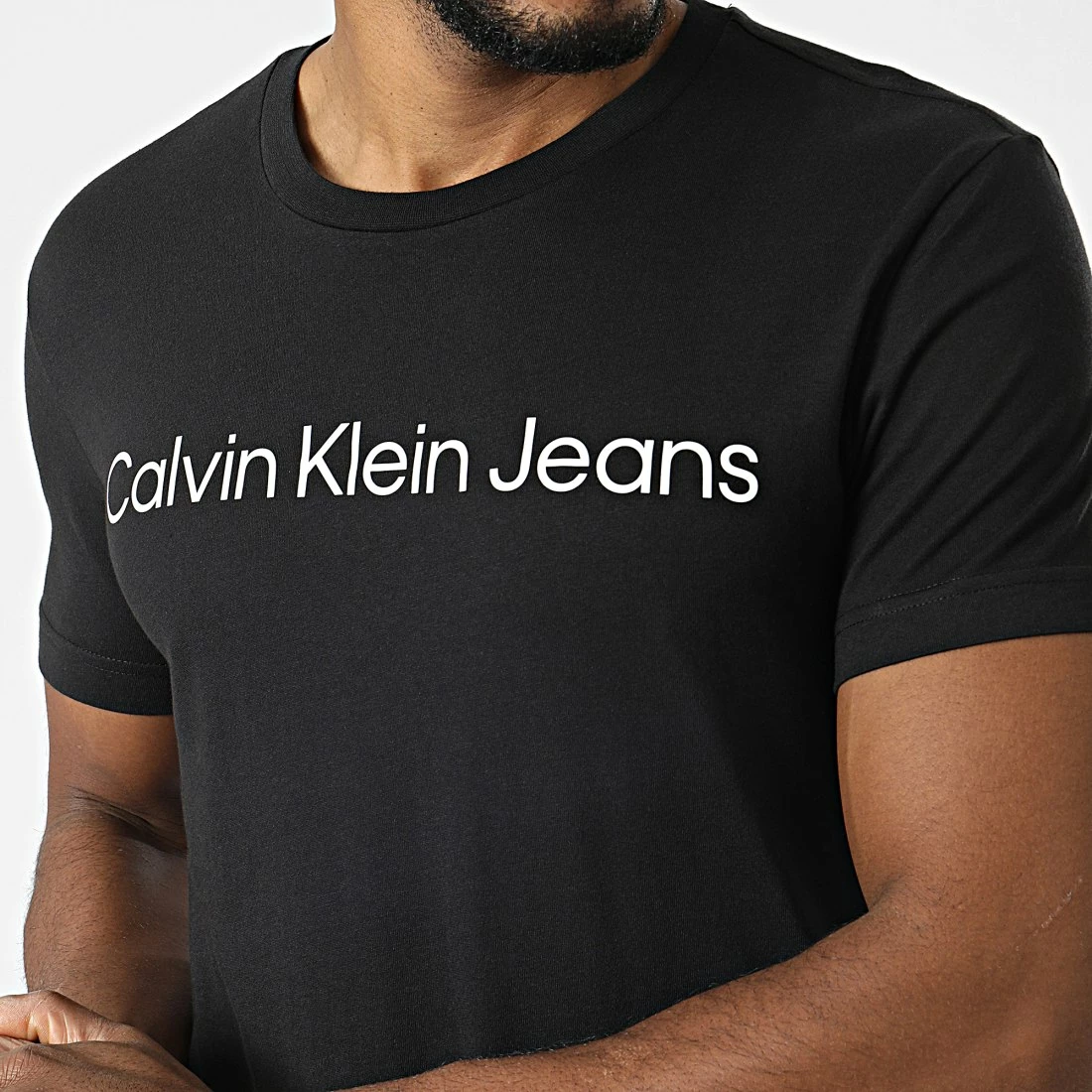 Vente flash ❤️ Tee 👚 Shirt Institutional 2552 Noir de Calvin Klein 😉 2 Vente flash ❤️ Tee 👚 Shirt Institutional 2552 Noir de Calvin Klein 😉 – Image 2