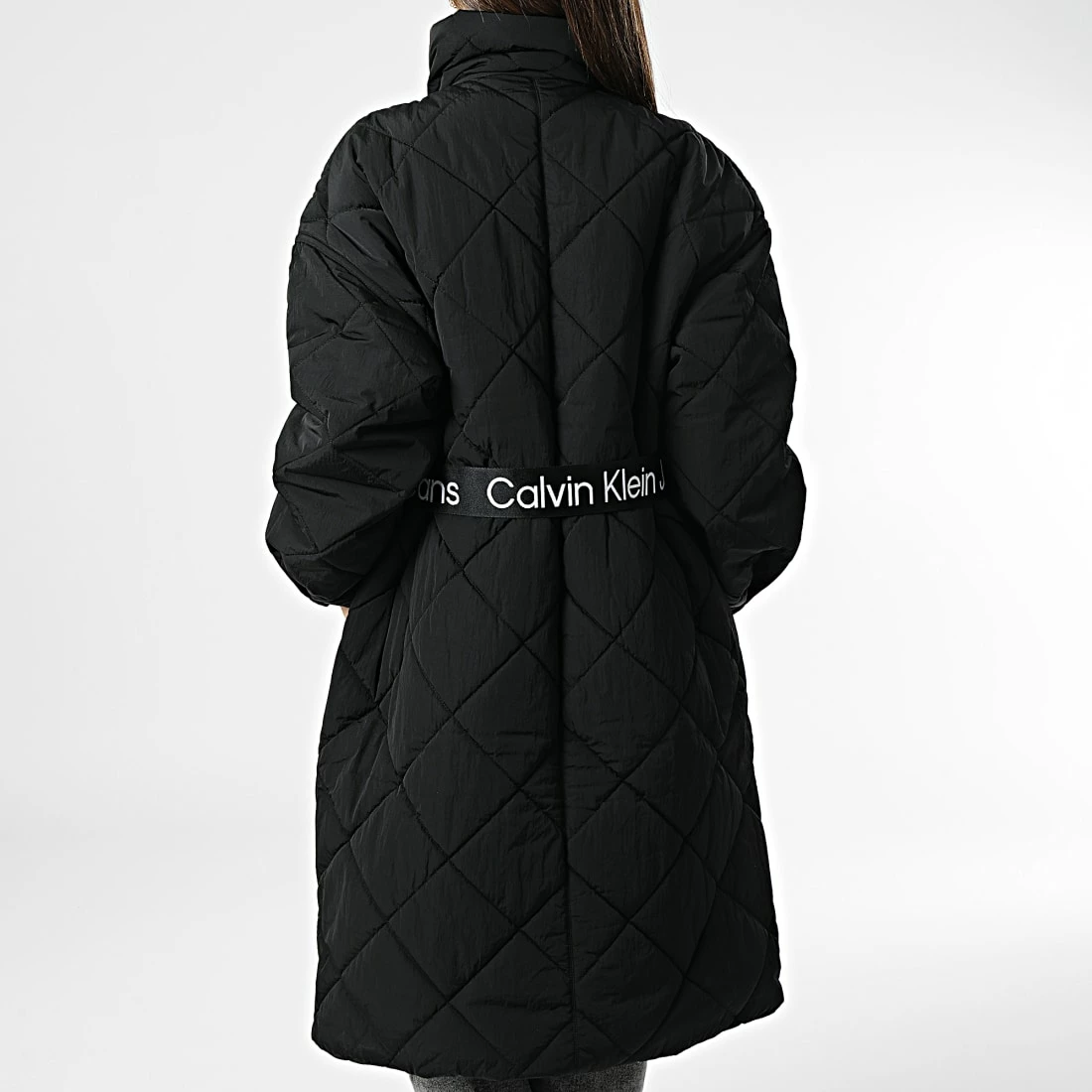 De gros ⌛ Doudoune Longue Femme 0334 Noir de Calvin Klein 🌟 4 De gros ⌛ Doudoune Longue Femme 0334 Noir de Calvin Klein 🌟 – Image 4