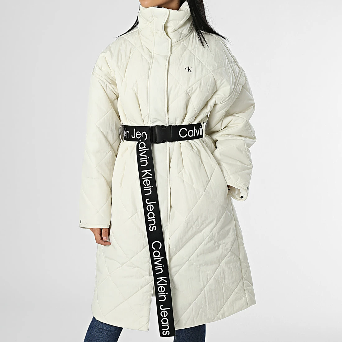 Offres 👍 Doudoune Longue Femme 0334 Beige de Calvin Klein 👍 1 Offres 👍 Doudoune Longue Femme 0334 Beige de Calvin Klein 👍