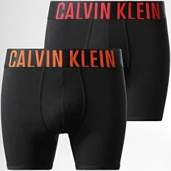 Meilleur prix 🌟 Lot De 2 Boxers NB2603A Noir de Calvin Klein 🔥