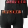 Grosses soldes 😀 Lot De 2 Boxers NB2602A Noir Gris Anthracite de Calvin Klein 🔔