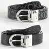 De gros 👏 Ceinture Réversible Femme CK Must Buckle 9981 Noir de Calvin Klein 🧨