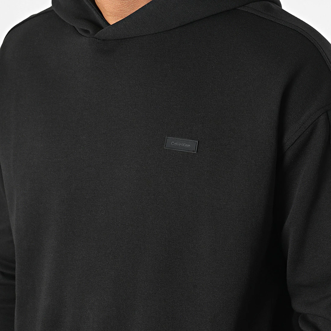 Vente flash 🛒 Sweat Capuche Logo Tape 0753 Noir de Calvin Klein 🔔 2 Vente flash 🛒 Sweat Capuche Logo Tape 0753 Noir de Calvin Klein 🔔 – Image 2