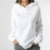 Bon marché ✨ Sweat Capuche Femme Regular Hilfiger 7181 Blanc de Calvin Klein 👍