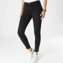 Budget ⭐ Jean Skinny Femme Mid Rise 9537 Noir de Calvin Klein 🔔 -France Calvin Klein Soldes 2024 calvin klein 347109 J20J219537 1BY 20221110T142233 04