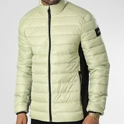 Budget 😍 Doudoune Recycled Side Logo 8291 Vert Clair de Calvin Klein 🎉