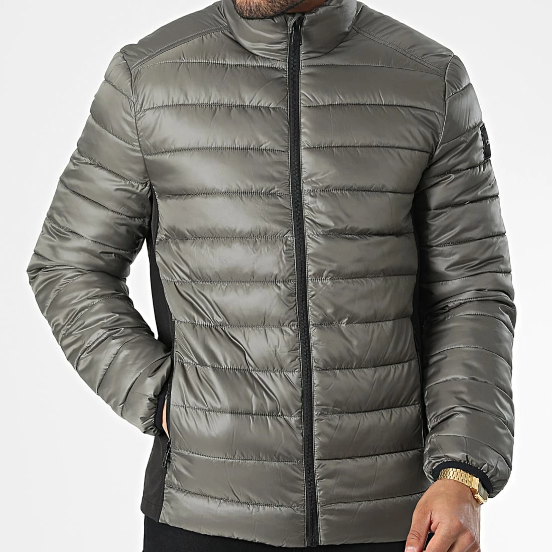 Meilleur prix 😍 Doudoune Recycled Side Logo 8291 Gris Anthracite de Calvin Klein ✨ 3 Meilleur prix 😍 Doudoune Recycled Side Logo 8291 Gris Anthracite de Calvin Klein ✨ – Image 3