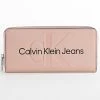 Vente flash 😍 Portefeuille Femme Sculpted 0358 Rose de Calvin Klein 🤩