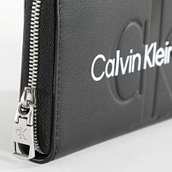 Acheter 🧨 Portefeuille Femme Sculpted 0358 Noir de Calvin Klein 🎉 -France Calvin Klein Soldes 2024 calvin klein 347130 K60K610358 BDS 20221121T141229 03