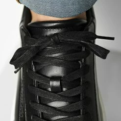 Grosses soldes 🤩 Baskets Low Top Lace Up Leather 0861 CK Black de Calvin Klein 🔥 -France Calvin Klein Soldes 2024 calvin klein 347248 HM0HM00861 BEH 20221114T120217 03