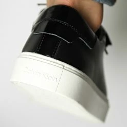 Grosses soldes 🤩 Baskets Low Top Lace Up Leather 0861 CK Black de Calvin Klein 🔥 -France Calvin Klein Soldes 2024 calvin klein 347248 HM0HM00861 BEH 20221114T120218 04