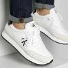 Vente flash 🤩 Baskets Retro Runner 0683 White Black de Calvin Klein ❤️