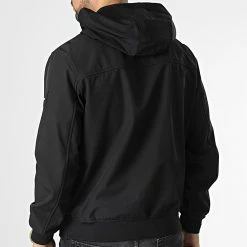 Budget 🌟 Veste Zippée Mix Media Heavy Crinkle 0860 Noir de Calvin Klein 🤩 -France Calvin Klein Soldes 2024 calvin klein 347406 K10K110860 BEH 20221110T160554 04