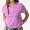 Les meilleures critiques de 🥰 Tee 👚 Shirt Femme Micro Monologo 0300 Violet de Calvin Klein 🎁