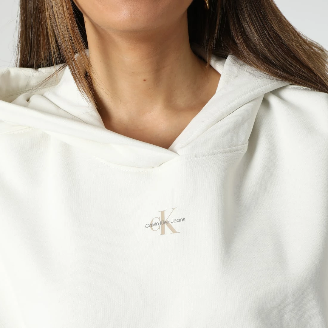 Grosses soldes 🥰 Sweat Capuche Femme Micro Monologo 0434 Blanc de Calvin Klein 👏 2 Grosses soldes 🥰 Sweat Capuche Femme Micro Monologo 0434 Blanc de Calvin Klein 👏 – Image 2