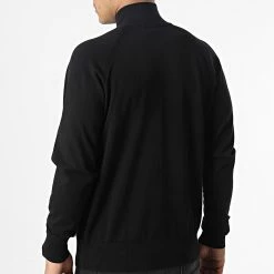 Vente flash ✨ Pull Col Zippé 0722 Noir de Calvin Klein 😍 -France Calvin Klein Soldes 2024 calvin klein 347431 K10K110722 BEH 20221124T091618 04