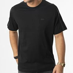 Remise 🎉 Tee 👚 Shirt A Bandes Logo Tape Comfort 0814 Noir de Calvin Klein 😍 -France Calvin Klein Soldes 2024 calvin klein 347432 K10K110814 BEH 20221114T120948 03