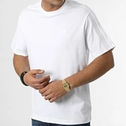 Promo 💯 Tee 👚 Shirt A Bandes Logo Tape Comfort 0814 Blanc de Calvin Klein ✔️ 6 Promo 💯 Tee 👚 Shirt A Bandes Logo Tape Comfort 0814 Blanc de Calvin Klein ✔️ -France Calvin Klein Soldes 2024 calvin klein 347433 K10K110814 YAF 20221114T140336 03
