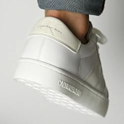 Top 10 ⭐ Baskets Classic Cupsole R Leather 0569 White Ivory de Calvin Klein ✨ -France Calvin Klein Soldes 2024 calvin klein 347513 YM0YM00569 0K7 20221110T160300 04