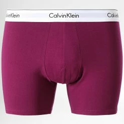 Sortie 🎁 Lot De 3 Boxers Cotton Stretch NB2381A Rouge Bordeaux Gris Anthracite de Calvin Klein ✔️ -France Calvin Klein Soldes 2024 calvin klein 347616 NB2381A 6ME 20221121T140010 04