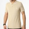 Nouveau 🎁 Polo Manches Courtes Tipping Slim 5603 Sable de Calvin Klein 🥰