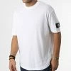 Offres 😀 Tee 👕 Shirt Oversize 1609 Blanc de Calvin Klein ❤️
