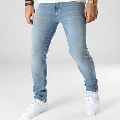 Meilleure vente 💯 Jean Skinny 2413 Bleu Denim de Calvin Klein 🧨