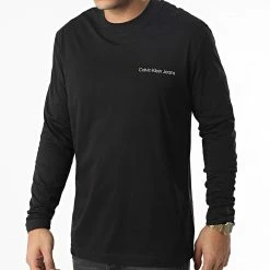 Sortie 🥰 Tee 👚 Shirt 2512 Noir de Calvin Klein 🔥 -France Calvin Klein Soldes 2024 calvin klein 347767 J30J322512 BEH 20221114T141207 04