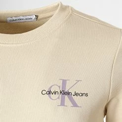 Budget 😉 Sweat Crewneck Enfant 0397 Beige de Calvin Klein 🤩 -France Calvin Klein Soldes 2024 calvin klein 348046 IU0IU00397 ACJ 20221118T161926 02