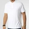 Offres 🎉 Polo Manches Courtes A Bandes Logo Tape Comfort 0788 Blanc de Calvin Klein 🤩