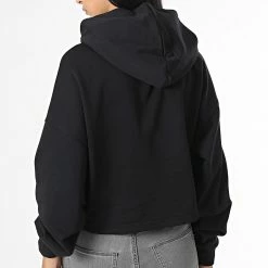 Sortie 😀 Sweat Capuche Crop Femme 8986 Noir de Calvin Klein 👍 -France Calvin Klein Soldes 2024 none 333499 J20J218986 BEH 20220905T154758 04