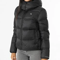 Nouveau 😉 Doudoune Capuche Femme 9819 Noir de Calvin Klein ⌛ -France Calvin Klein Soldes 2024 none 335591 J20J219819 BEH 20220906T145732 03